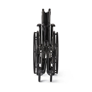 Medline Guardian K1 Wheelchairs - K1 Basic Wheelchair with Swing-Back Desk-Length Arms and Swing-Away Leg Rests, 18" - K1186N22S