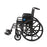 Medline Guardian K1 Wheelchairs - K1 Basic Wheelchair with Swing-Back Desk-Length Arms and Swing-Away Leg Rests, 18" - K1186N22S