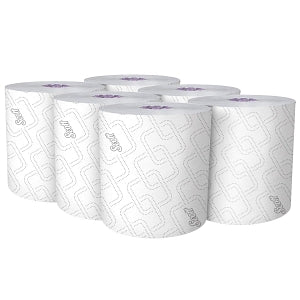 Scott Essential High Capacity Hard Roll Paper Towels - Scott Essential High-Capacity Hard-Roll Paper Towels, White, 8.0" x 950' - 02001