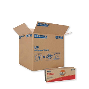 Kimberly-Clark WypAll L40 Cleaning and Drying Towels - WIPERS, WYPALL, L40 - 05740