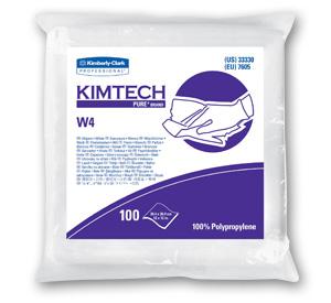 Kimtech Pure W4 Dry Wipers by Kimberly Clark