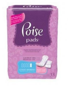 Kimberly Clark Ultimate Absorbency Poise Pads - Poise Pad, Ultimate Coverage - 33592