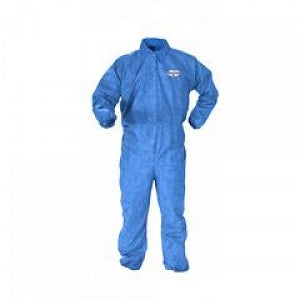 Kimberly-Clark Kleenguard A60 Coveralls - Kleenguard A60 Coveralls, Elastic Wrists, Size M - 45002