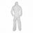 Kimberly-Clark Kleenguard A20 Coveralls - Kleenguard A20 Coveralls with Zipper, White, Size L - 49123