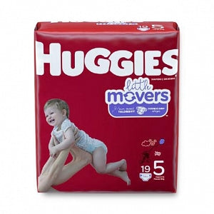 Kimberly-Clark Huggies Little Movers Diapers - Huggies Little Movers Diapers, Step 5, Jumbo Pack - 49680