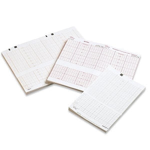 Cardinal Health Single Channel Chart Paper - Single-Channel Chart-Recording Paper, Gray Grid, 1.97" X 89' - 20384584