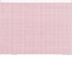 Cardinal Health Multichannel Chart Paper - EKG Paper, Green, 8-7/16" x 275-ft. - 31002226