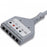 Cardinal Health DIN Cables - CABLE, ECG, DIN, D-1340, 3 LEAD, 6 PIN - 31286084A
