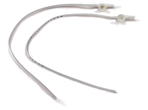 Cardinal Health Argyle Adult Single Suction Catheters with Chimney Valve - Argyle Suction Catheter with Straight Connector, Coil-Packed, 14 Fr - 33400