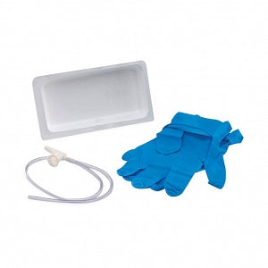 Cardinal Health Argyle Suction Catheter Tray with Chimney - Argyle Graduated Suction Catheter Tray with Chimney Valve, 12 Fr - 37224