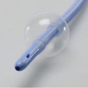 Cardinal Health 100% Silicone Foley Catheters - 2-Way Dover Silicone Foley Catheter with Council Tip, 20 Fr, 5 cc - 40520L