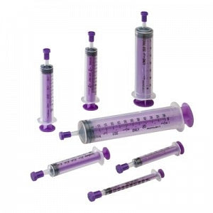 Cardinal Health Oral Syringes - Oral Syringe, Purple, 12 mL - 412SG