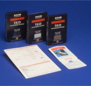 Cardinal Health T. E.D. Anti-Embolism Stockings - T. E.D Anti-Embolism Stocking, Knee, Size M, Long - 4573
