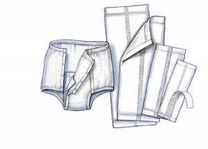 Cardinal Health Simplicity Insert Pad - Simplicity Liner Pad, Unigard, White, 6.5" x 17" - 6426