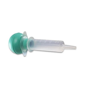 Cardinal Health Irrigation Trays and Syringes - Individually Wrapped Sterile Bulb Syringe with Protective Cap, 60 mL - 67000