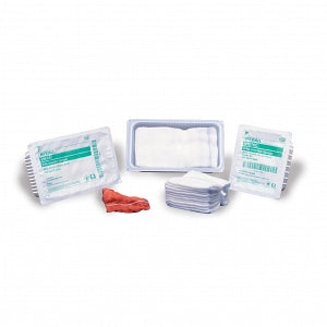 Cardinal Health VISTEC X-ray Detectable Sponges - Vistec X-ray Detectable Sponge, Sterile, 32 Ply, Banded, 4" x 3-1/2" - 7320