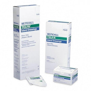 Cardinal Health Telfa Adhesive Island Dressings - Telfa Adhesive Island Dressing, Sterile, 4" x 5" - 7540