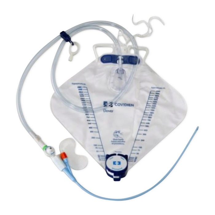 Dover Silicone Urine Meter Foley Trays by Cardinal Health