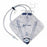 Cardinal Health Dover Premium Drainage Bags - 2, 000 mL Anti-Reflux Drainage Bag with 48" Tubing, Needleless Sampling Port, Sheet Clip, Enclosed Spout Drain and Bed Hook Hanger - 8206