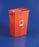 Cardinal Health Slide Lid SharpSafety Sharps Containers - Sharps Container with Slide Lid, Red, 18 gal. - 8938