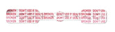 Cardinal Health ChemoPlus IVA Seals for Syringes and Medication Containers - IVA Seal, Sterile, Size S, "Do Not Use / Broken" - CP3730A