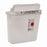 Cardinal Health SharpSafety Safety In-Room Sharps Containers - SharpSafety In-Room Sharps Container, Clear, 3 gal., Custom for Nova - V8536
