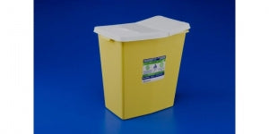 Cardinal Health SharpSafety Chemotherapy Waste Container - SharpSafety Chemotherapy Sharps Container, Yellow, 8 gal. - V8985