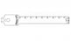 Brasseler USA Large Bone Oscillating Saw Blades - Large Bone Oscillating Saw Blade, Surgical, 90 x 12.5 mm - BR1-1290-47