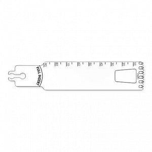 Brasseler USA Large Bone Sagittal Saw Blades - Large Bone Sagittal Saw Blade, 90 x 25 mm, 0.89 mm Thick - BR1-2590-35