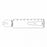 Brasseler USA Large Bone Oscillating Saw Blades - Large Bone Oscillating Saw Blade, Surgical, 90 x 25 mm - BR1-2590-54