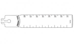 Brasseler USA Large Bone Sagittal Saw Blades - Large Bone Sagittal Saw Blade, Surgical, 80 x 21 mm - BR2108-109