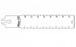 Brasseler USA Large Bone Sagittal Saw Blades - Large Bone Sagittal Saw Blade, Surgical, 80 x 21 mm - BR2108-109