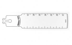 Brasseler USA Large Bone Sagittal Saw Blades - Large Bone Sagittal Saw Blade, Surgical, 75 x 25 mm - BR2108-111
