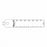 Brasseler USA Large Bone Sagittal Saw Blades - Large Bone Sagittal Saw Blade, Surgical, 70 x 18.5 mm - BR2108-115