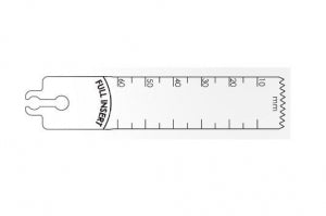 Brasseler USA Large Bone Sagittal Saw Blades - Large Bone Sagittal Saw Blade, Surgical, 60 x 18.5 mm - BR2108-120