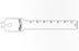 Brasseler USA Large Bone Sagittal Saw Blades - Large Bone Sagittal Saw Blade, 75 x 12.5 mm, 1.45 mm Thick - BR2108-156