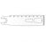 Brasseler USA Large Bone Oscillating Saw Blades - Large Bone Oscillating Saw Blade, 90 x 25 mm, 1.19 mm Thick - K5-2590-47