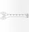 Brasseler USA Large Bone Oscillating Saw Blades - Large Bone Oscillating Saw Blade, 70 x 12.5 mm, 1.27 mm Thick - K7-1270-50F