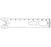 Brasseler USA Large Bone Oscillating Saw Blades - Large Bone Oscillating Saw Blade, 90 x 19 mm, 1.37 mm Thick - K7-1990-54