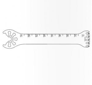 Brasseler USA Large Bone Oscillating Saw Blades - Large Bone Oscillating Saw Blade, 90 x 21 mm, 1.19 mm Thick - K7-2190-47F
