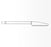 Brasseler USA Small Bone Saw Blades and Rasps - Small Bone Saw Blade, 21.8 x 6.4 mm - KM-062PT