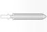 Brasseler USA Small Bone Saw Blades and Rasps - Small Bone Saw Blade, 76 x 12.7 mm - KM-2279-73
