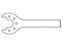Brasseler USA Sternum Saw Blades - Sternum Saw Blade, Surgical, 34.3 x 6.0 mm - KM-3107
