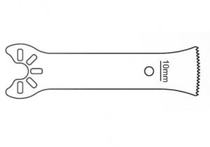 Brasseler USA Sternum Saw Blades - Sternum Saw Blade, Surgical, 39.0 x 13.0 mm - KM3-108