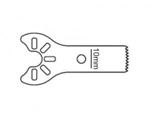 Brasseler USA Sternum Saw Blades - Sternum Saw Blade, Surgical, 18.5 x 7.0 mm - KM3-114