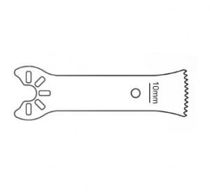 Brasseler USA Small Bone Saw Blades and Rasps - Small Bone Saw Blade, 34.5 x 12.0 mm - KM3-206