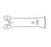 Brasseler USA Small Bone Saw Blades and Rasps - Small Bone Saw Blade, 34.5 x 12.0 mm - KM3-206