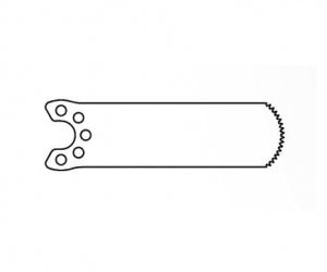 Brasseler Small Bone Oscillating Saw Blades - Sagittal Bone Saw Blade, Oscillating, Size S 28.5 mm x 10 mm - KM-3265