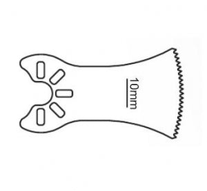 Brasseler USA Small Bone Saw Blades and Rasps - Small Bone Saw Blade, 18.5 x 16.5 mm - KM33-102
