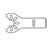 Brasseler USA Sternum Saw Blades - Sternum Saw Blade, Surgical, 18.5 x 7.0 mm - KM33-114